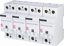 Ограничитель перенапряжения ETITEC VS T123 255/25 (4+0) RC | код 002442935 | ETI
