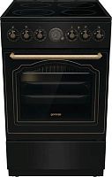 Плита Электрическая Gorenje GECS5B70CLB черный стеклокерамика (без крышки) | код 1860102 | GORENJE