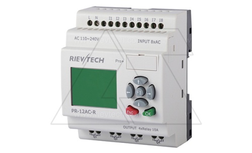 Контроллер АВР 2.0.2 PR-12AC-R для схем на авт. выкл. | код AVR-2.0-R2 | Rievtech