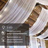 Лампа шар профессиональная DIA 45 3LED E27 красный | код 405-112 | Neon-Night