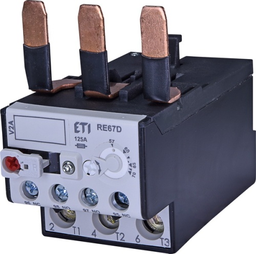 Тепловое реле RE 67.2D-70 (57-70A) | код 004644419 | ETI