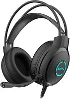 Наушники с микрофоном A4Tech Fstyler FH300U черный 2м мониторные USB оголовье (FH300U BLACK) | код 1855053 | A4TECH
