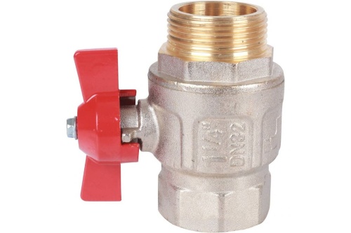 Кран шаровой 1/4' ВН ручка бабочка IDEAL (093 1/4') | код RG008S1T47VN4B | ITAP
