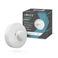 Датчик движения микроволновый ДД-МВ 101 1200Вт 360 гр. 8м IP20 белый NEOX | код 4690612052236 | NEOX