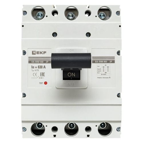 Выключатель автоматический ВА-99М 800/630А 3P 35кА PROxima | код mccb99-800-630m | EKF фото 4