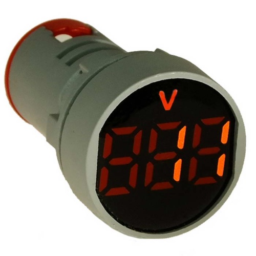 Цифровой LED вольтметр переменного тока RUICHI DMS-105 | код 110486 | Ruichi