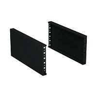 Панели цоколя для корпусов CQE & CQE N, ШхГ 1000 мм, В=200 мм, RAL9005, комплект - 2 шт. | код R5NFPB102 | DKC