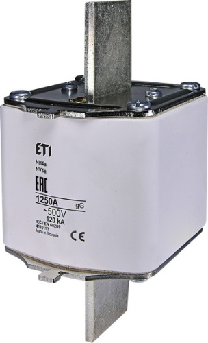 Предохранитель NH-4a/gG 1250A 500V | код 004116113 | ETI