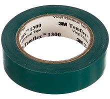 Изолента ПВХ 15мм Temflex 1300 зел. (рул.10м) 3М 7100081321