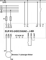 Гибридный пускатель ELR W3- 24DC/500AC- 2I-BR | код 2297109 | PHOENIX CONTACT