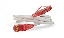 Патч-корд U/UTP Cat.5е LSZH 1.5 м белый, Hyperline PC-LPM-UTP-RJ45-RJ45-C5e-1.5M-LSZH-WH | код 229955 | Hyperline