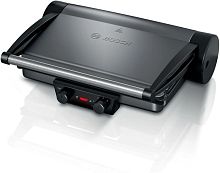 Электрогриль Bosch TCG4215 2000Вт серебристый/черный | код 1864948 | BOSCH