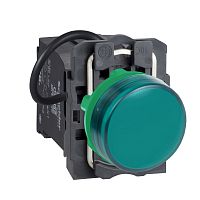 ЗЕЛЕНАЯ СИГН. ЛАМПА, ВСТРОЕН. LED, 400 VAC, МОНОЛИТНАЯ | код XB5AV5B3 | SCHNEIDER ELECTRIC