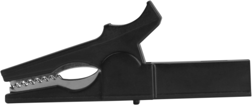 Зажим "крокодил" 15А 90 185 OAC-15A-55-B10 черн. (уп.10шт) ОНЛАЙТ 90185