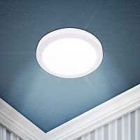 Светильник светодиодный 18Вт 220В 4000К накладной круглый бел. LED 8-18-4K | код Б0050276 | Эра