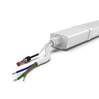 Светильник светодиодный Ultracompact 36Вт 4000К IP65 3600лм 1635х39х31.5мм линейный матов. с БАП 90мин GAUSS 143425236A