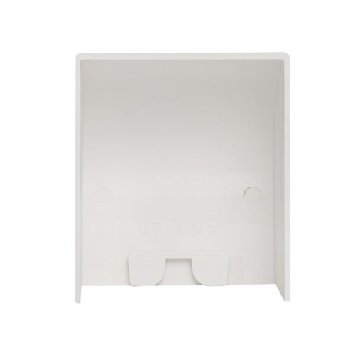 Заглушка (60х40) (4 шт) белая-Plast | код ecw-60-40x4 | EKF фото 5