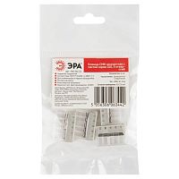 Клемма СМК компактная с пастой серии 245, 5 отверстий, 0,5-2,5 м NO-224-43 | код Б0043961 | ЭРА