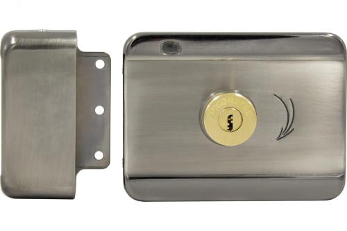 Замок электромеханический моторного типа, накладной, универсальный | код AT-EL201A | AccordTec