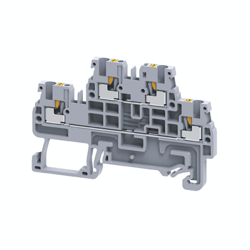 Клемма 2х-ярусная push-in OptiClip CPDL-2,5-2L-I-BU-синий | код 331863 | КЭАЗ