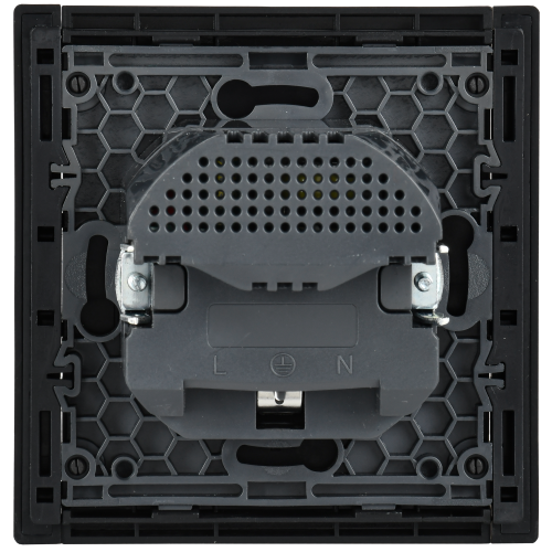 FORTE&PIANO Роз. з/к/ш в/к 16А USB A+A 3,1А FP145 чер. IEK | код FP-R14-16-U21-D31-K02 | IEK фото 2