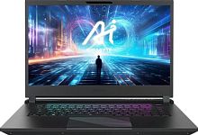 Ноутбук Gigabyte Aorus 15 BKG Core Ultra 7 155H 16Gb SSD1Tb NVIDIA GeForce RTX4060 8Gb 15.6 IPS QHD (2560x1440) Windows 11 Home black WiFi BT Cam (BKG-13KZ754SH) | код 2057425 | GIGABYTE