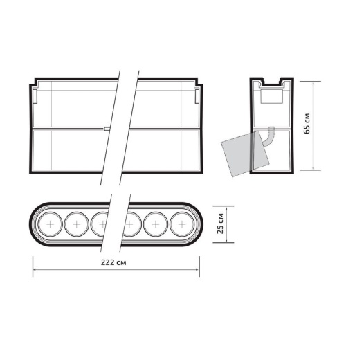 Светильник трековый светодиодный низковольтный ДПО16 1312R 12W 4000K spot 36° черный IP20 Jazzway | код 5057012 | JazzWay фото 4