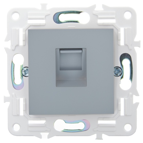 SKANDY Роз. комп. RJ45 кат.5E SK-K01Gr сер. IEK | код SK-K10-1-K03 | IEK фото 5