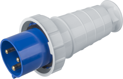 Вилка NCA-SR033-63-220 переносная 63А 2P+PE IP54 | код 14290 | Navigator Group