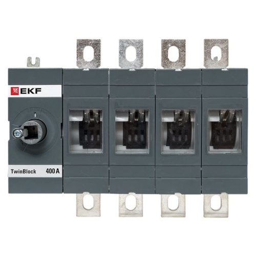 Рубильник 400A 4P без рукоятки управления TwinBlock EKF | код tb-s-400-4p | EKF фото 4