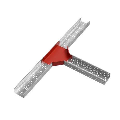 Отвод для лотка Т-образ. 150х80 сталь 1мм "ПЛЮС" TDplus80-150 КМ PL0566