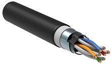 ITK Витая пара U/UTP кат.5E 4х2х24AWG solid двойная оболочка LSZH/LDPE черный | код LC3-C5E04-189 | IEK