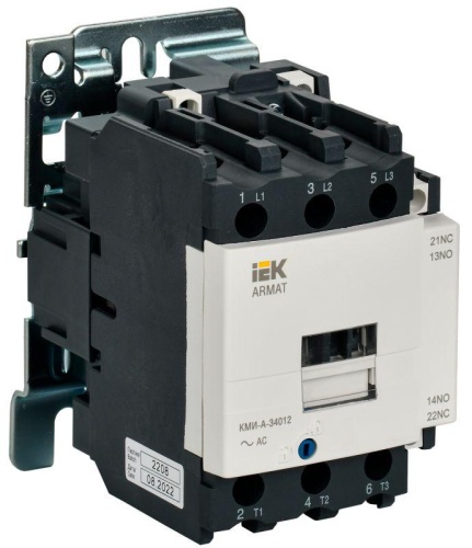Контактор КМИ-А-34012 LC1D 40А кат. 230В AC 1НО+1НЗ AC-3 | код AR-ACC-31-040-230-11 | IEK