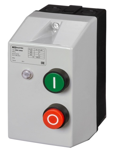 КМН10960 9А в оболочке с индикатором Ue=380В/АС3 IP54 TDM | код SQ0709-0022 | TDM