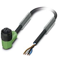 Кабель для датчика / исполнительного элемента SAC-4P- 3,0-PUR/M12FR P | код 1442722 | PHOENIX CONTACT