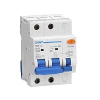 Дифференциальный автомат NB1L 2P C10 30mA тип AC 10kA (54mm) соответствует стандарту ROHS (CHINT) | код 205089 | CHINT