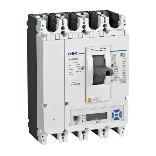 Авт. выкл. NM8N-400S EM 4P 250А 50кА с электр. расцепителем, LCD (R) | код 269454 | CHINT