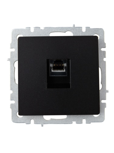 BRITE Роз. комп. RJ45 кат.6 РК11-БрЧ черн. IEK | код BR-K10-2-K02 | IEK фото 5 BRITE Роз. комп. RJ45 кат.6 РК11-БрЧ черн. IEK | код BR-K10-2-K02 | IEK фото 5