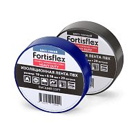 Изолента ПВХ 19x0.18x20 Heavy Duty черная (Fortisflex) | код 71240| Fortisflex