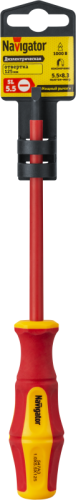 Отвертка диэлектрическая 93 429 NHT-Otd03-SL5.5-125 Navigator 93429 фото 3