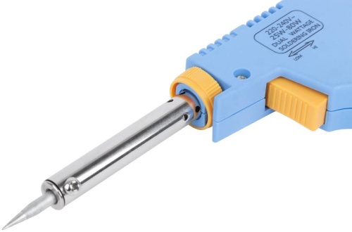 Паяльник пистолетный 25-80 Вт | код 60474М | FIT фото 7 Паяльник пистолетный 25-80 Вт | код 60474М | FIT фото 7