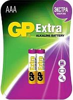 Батарея GP Extra Alkaline 24AX LR03 AAA (2шт) блистер | код 985264 | GP