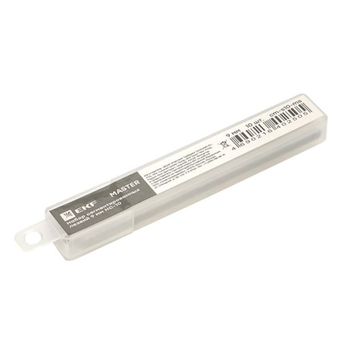 Набор сегментированных лезвий 9 мм НС-10 Master | код cm-s10-ms | EKF фото 5