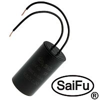 Пусковой конденсатор SAIFU CBB60, 15 мкФ, 630 В, с проводом | код 104815 | Saifu