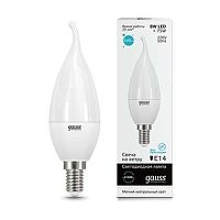 Лампа светодиодная Elementary Candle Tailed E14 8Вт 4100К | Код. 34128 | Gauss