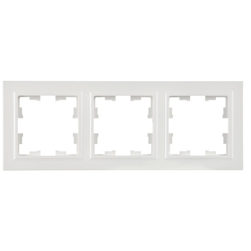 BRITE Рамка 3-местная РУ-3-БрБ белый | код BR-M32-K01 | IEK фото 4