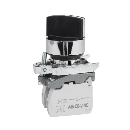 Переключатель OptiSignal D22 C4-S-53 3 положения с возвр металл 2НО XB4BD53 | код 332173 | КЭАЗ