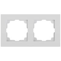 Рамка 2-м СП Accent 6-502-01 бел. Intro Б0063749