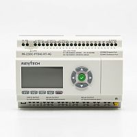 Программируемый логический контроллер PR-23DC-PTDAI-RT-4G , 12_24VDC, 3xPt100, 10DI(6AI), 2TO, 8RO, RTC, SD, RS485, Ethernet, 2G/4G/GSM, ЖКИ | код PR-23DC-PTDAI-RT-4G | Rievtech