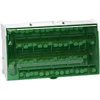 РАСПРЕДЕЛИТЕЛЬНЫЙ БЛОК ВИНТОВОЙ 4П 125А 60 ОТВЕРСТИЙ | код LGY412560 | SCHNEIDER ELECTRIC